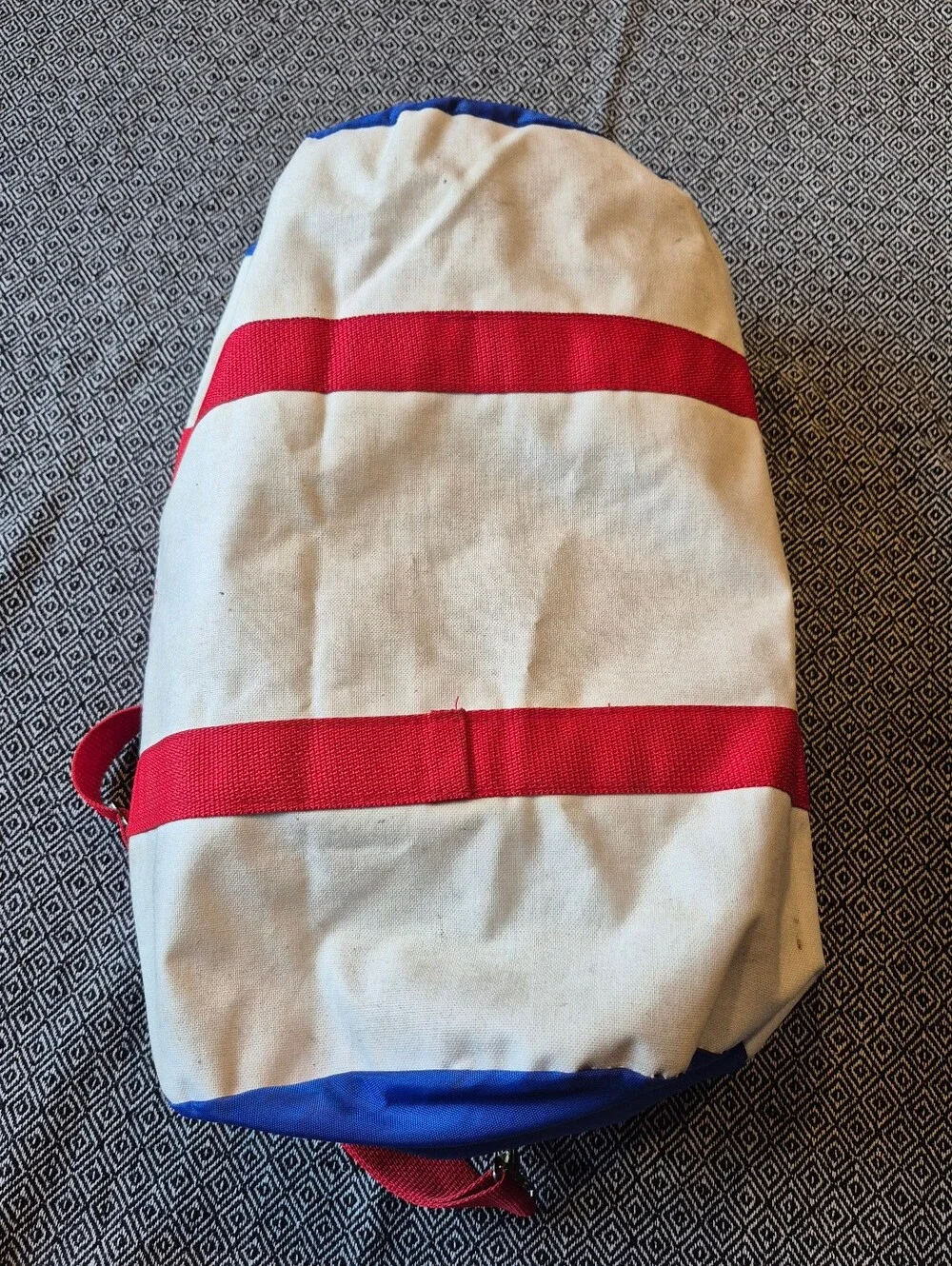 Vintage 1992 Albertville Olympics Duffel Bag